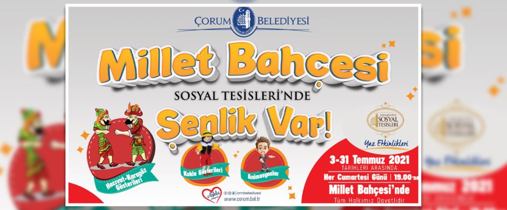 Minikler eğlenceye doyacak