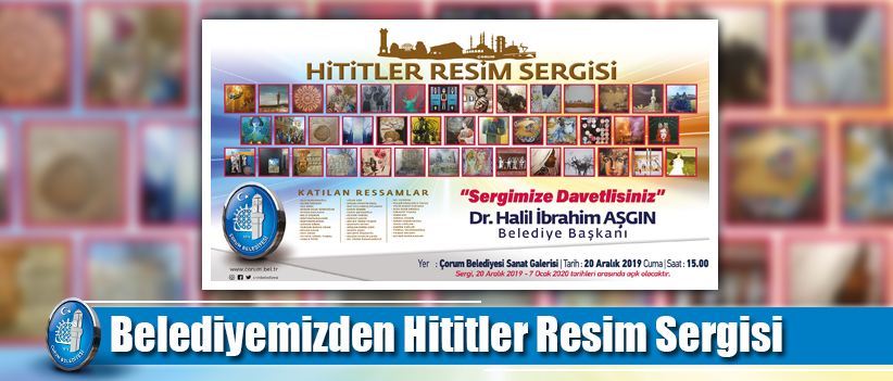 Belediyemizden Hititler Resim Sergisi