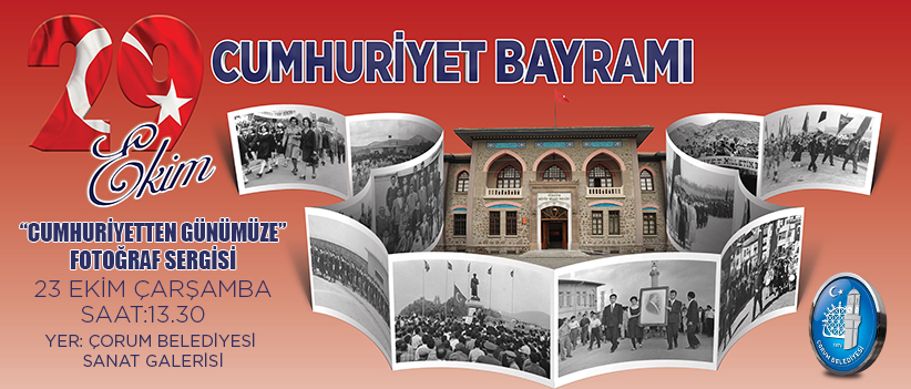 Çorum Belediyesi’nden fotoğraf sergisi