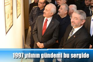 1997 yılının gündemi bu sergide