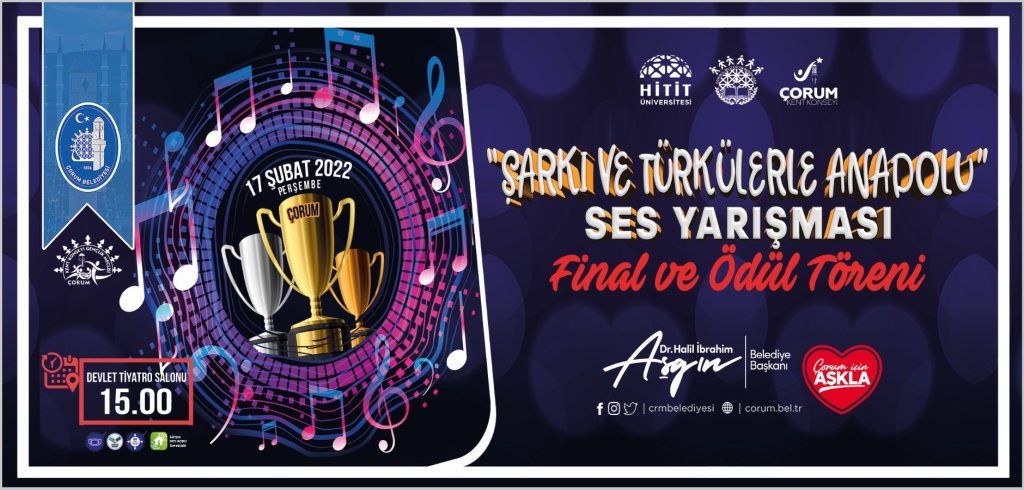 Ses yarışmasında final ve ödül töreni 17 Şubat’ta