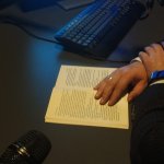 Sesli kütüphane için ilk kitabı Başkan Aşgın okudu