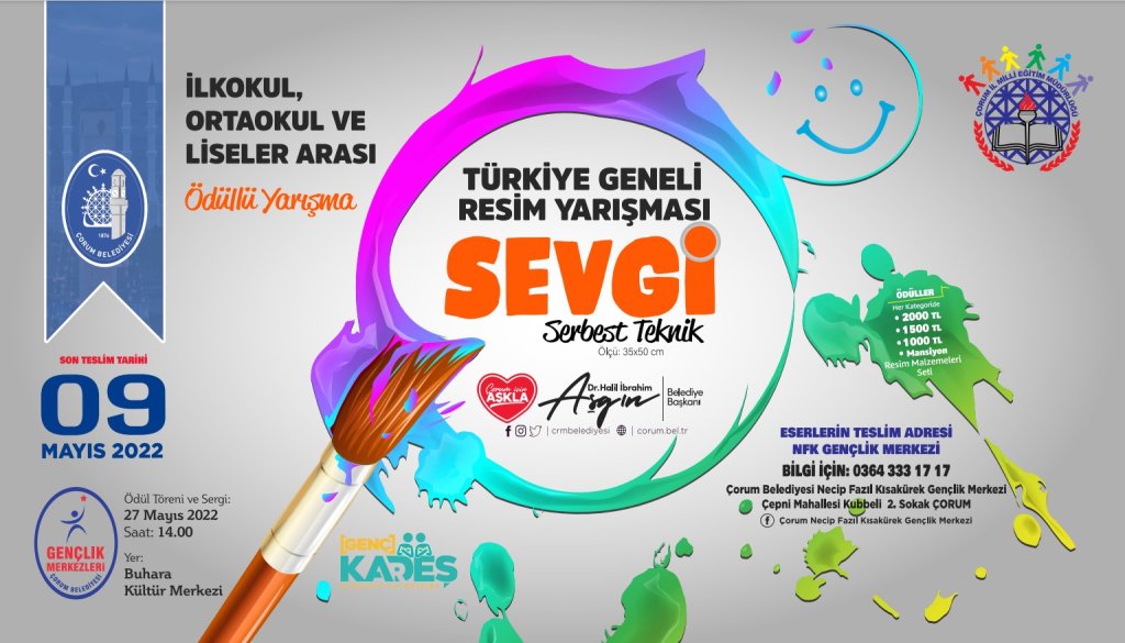 ‘SEVGİ’ Konulu Resim Yarışması Jüri Derecelendirmesi