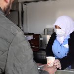 Belediyemizin sıcak çorba ikramları devam ediyor