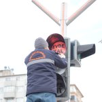 Belediyemizden trafikte “koronavirüs” farkındalığı