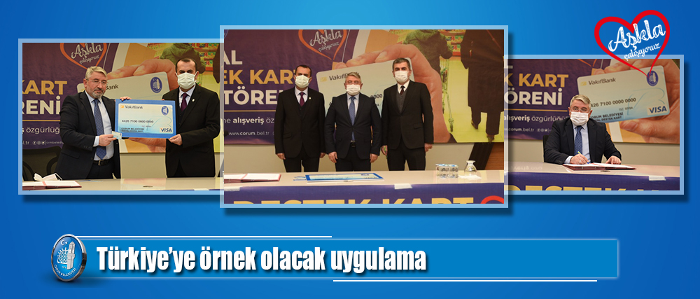 Türkiye’ye örnek olacak uygulama