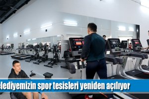 Belediyenin spor tesisleri yeniden açılıyor