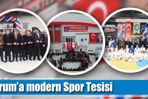 Çorum’a Modern Spor Tesisi