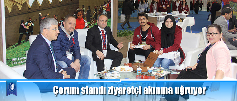 Çorum standı ziyaretçi akınına uğruyor