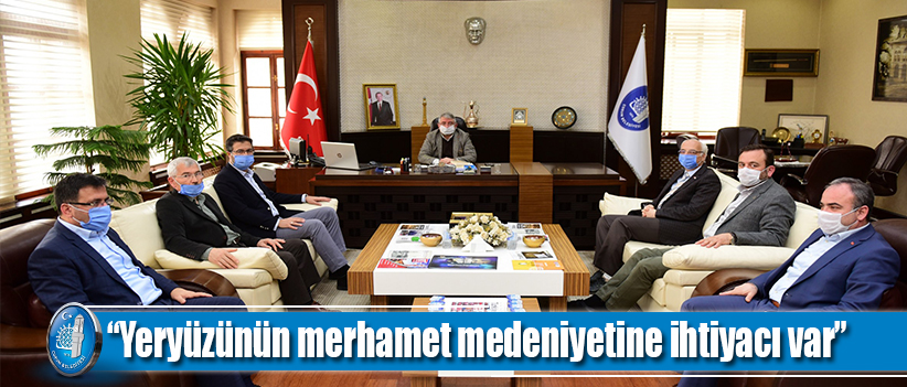 İnsani Değerler Platformu, Başkan Aşgın’ı ziyaret etti