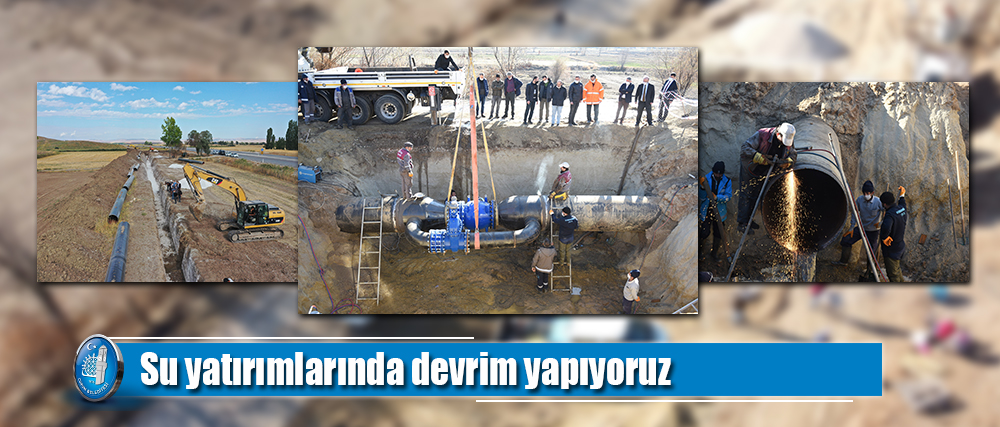 Su yatırımlarında devrim yapıyoruz