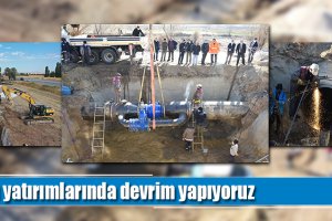 Su yatırımlarında devrim yapıyoruz