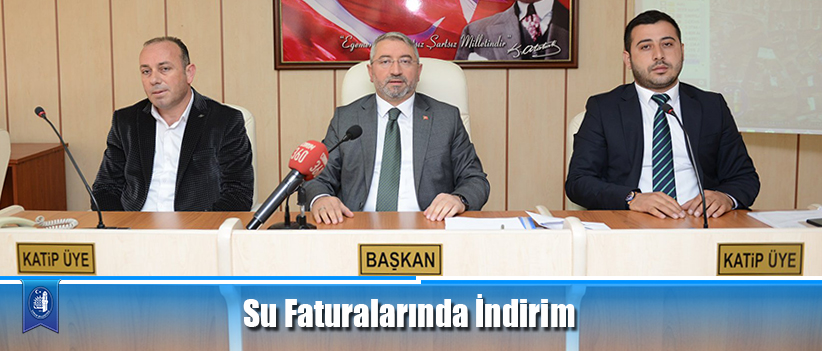 Su Faturalarında İndirim