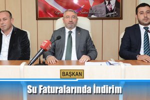Su Faturalarında İndirim