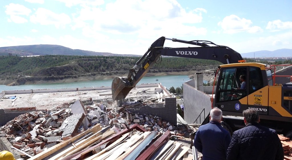 Su havzasında kaçak yapılaşmaya geçit yok