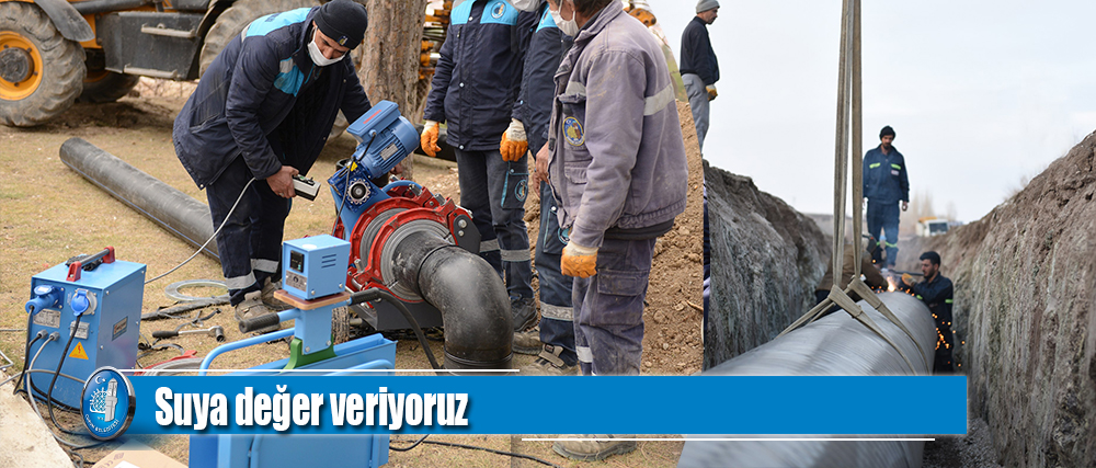 Belediyemiz suya değer veriyor