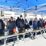 Vali Çiftçi ve Başkan Aşgın şükür lokmasına katıldı