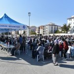 Vali Çiftçi ve Başkan Aşgın şükür lokmasına katıldı