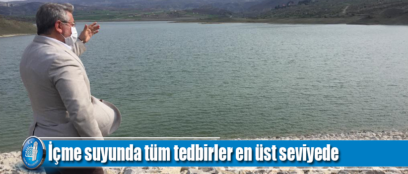 En güvenli ve sağlıklı su Belediyemizin şebeke suyu