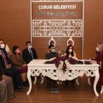 Yenilenen salonda ilk nikâhı Başkan Aşgın Kıydı