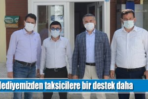 Belediyemizden taksicilere bir destek daha