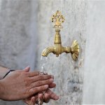 O çeşmelerden sular yeniden akmaya başladı