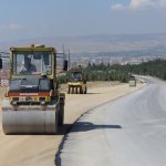 Belediyemiz’den taş ocağı yolunda asfalt çalışması