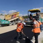 Belediyemiz’den taş ocağı yolunda asfalt çalışması