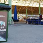 Belediyemiz, maske ve eldivenler için atık kutuları hazırladı