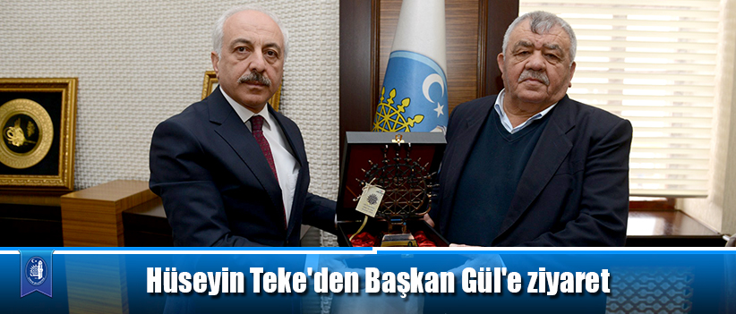 Hüseyin Teke'den Başkan Gül'e ziyaret