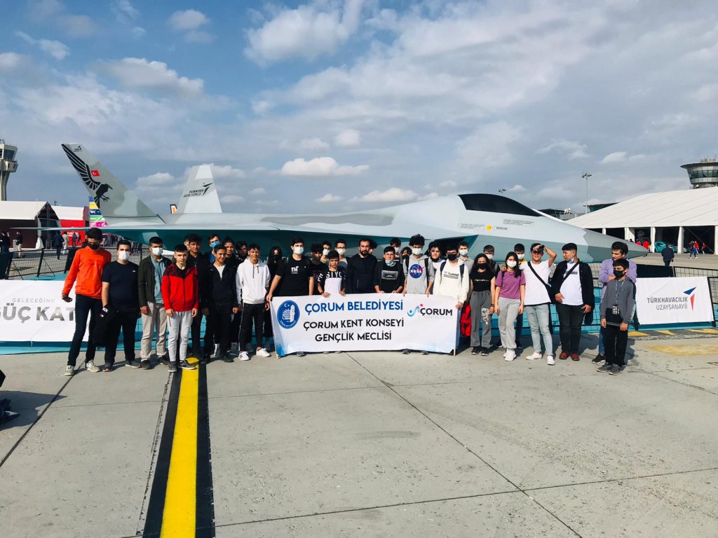 Çorum Teknofest'te yerini aldı