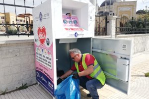 Tekstil atıkları geri dönüştürülüyor