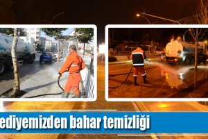 Belediyemizden bahar temizliği