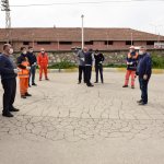 Başkan Aşgın’dan temizlik işleri personeline moral ziyareti