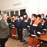 Başkan Aşgın’dan “temizliğin kahramanlarına” ziyaret