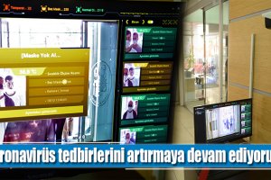 Belediyemiz virüs tedbirlerini artırmaya devam ediyor