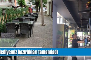 Belediyemiz hazırlıkları tamamladı
