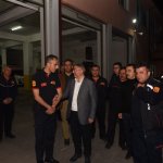 İtfaiye Müdürlüğü’ne sürpriz ziyaret