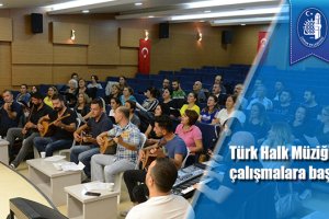 Türk Halk Müziği  korosu çalışmalara başladı