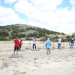 Trap yarışlarında ödüller sahiplerini buldu