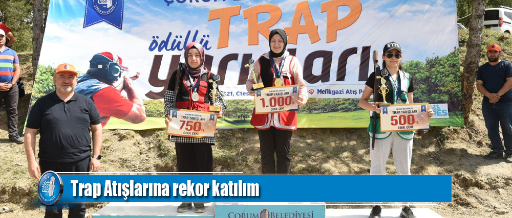 Trap Atışlarına rekor katılım