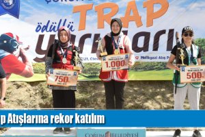 Trap Atışlarına rekor katılım