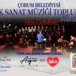 Belediyemizin TSM Konseri bu akşam