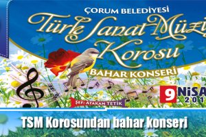 TSM Korosundan bahar konseri