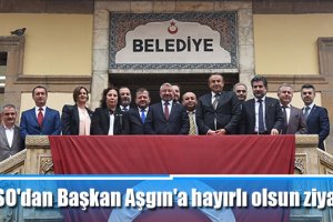 TSO'dan Başkan Aşgın'a hayırlı olsun ziyareti