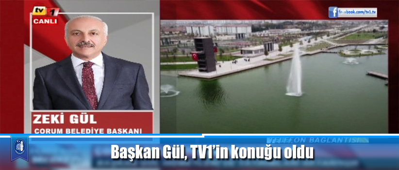 Başkan Gül, TV1’in konuğu oldu