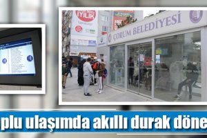 Toplu ulaşımda akıllı durak dönemi