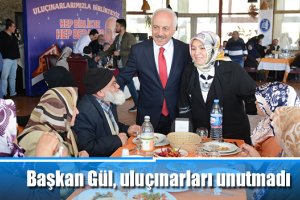Başkan Gül, uluçınarları unutmadı