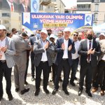 Ulukavak Yüzme Havuzunun Temeli Atıldı