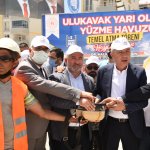 Ulukavak Yüzme Havuzunun Temeli Atıldı